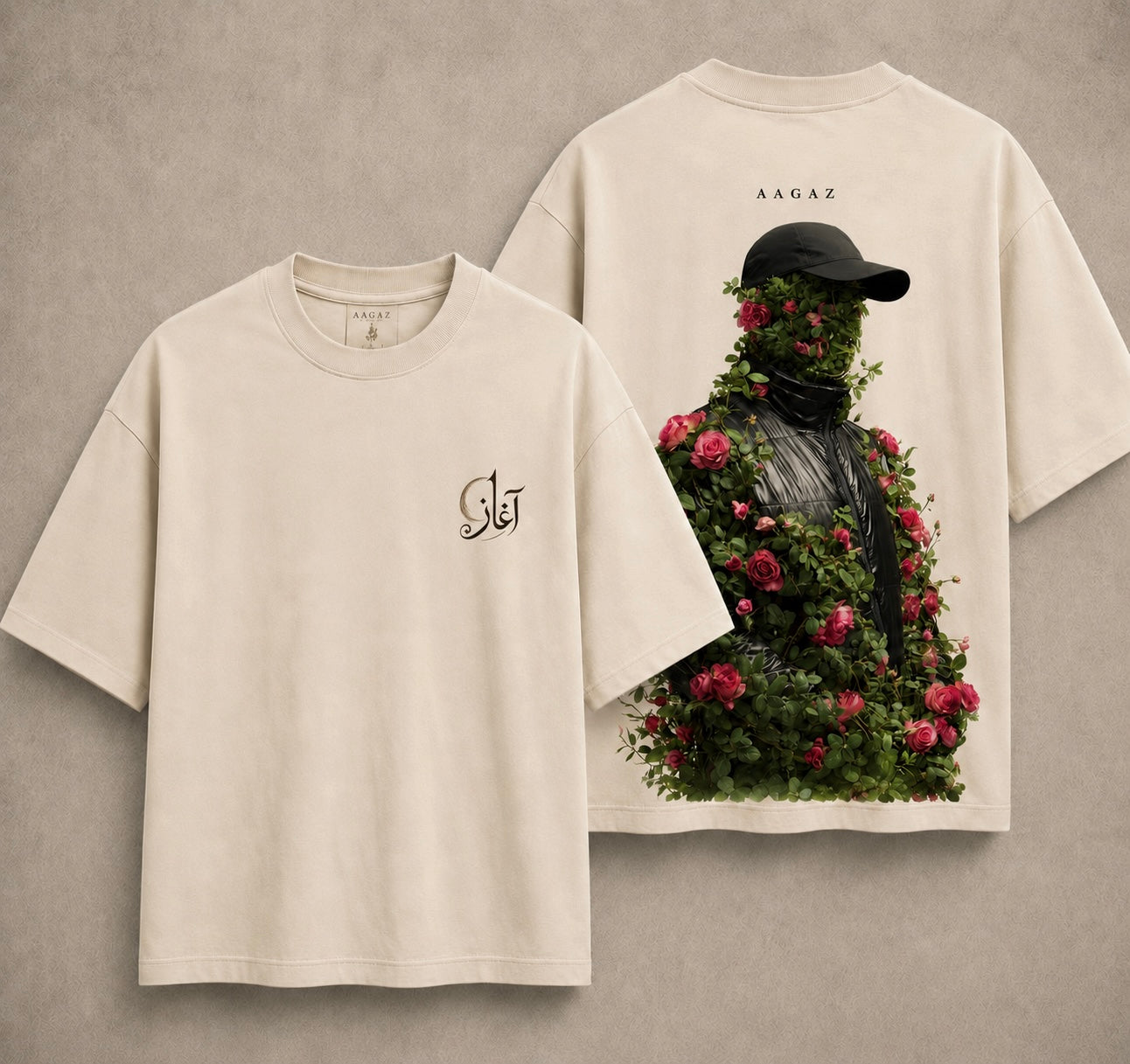 The Flora Man Oversized Tee | AAGAZ